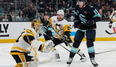 Penguins/Kraken Recap: Pens fade away again, lose 4-1 to Seattle