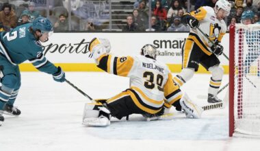 Penguins/Sharks Recap: Well, at least Crosby scored. Pens stumble in San Jose