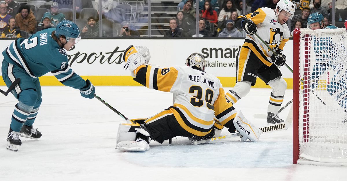 Penguins/Sharks Recap: Well, at least Crosby scored. Pens stumble in San Jose