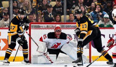 Penguins/Devils Recap: Pittsburgh makes it four in a row with 7-3 beating of New Jersey