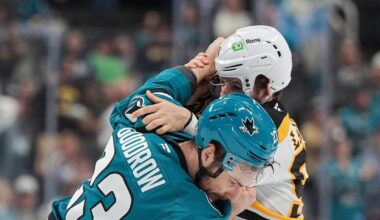 Bruins @ Sharks RECAP: Boston chooses their L in 3-1 Loss