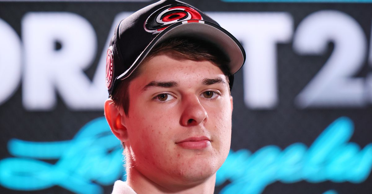 Highly-touted Russian defenseman Kurban Limatov is selected 67th overall.