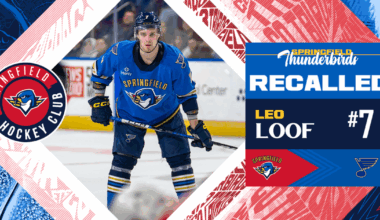 Springfield Thunderbirds | Blues Recall D Leo Loof