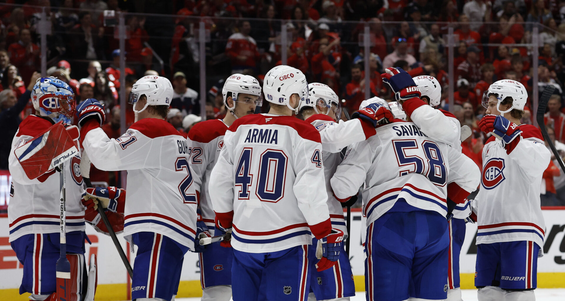 NHL: Stanley Cup Playoffs-Montreal Canadiens at Washington Capitals - Source: Imagn