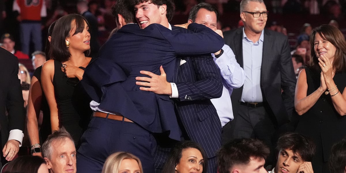 Michigan State commit Mason West gets taken 29th overall by Chicago in the NHL Draft