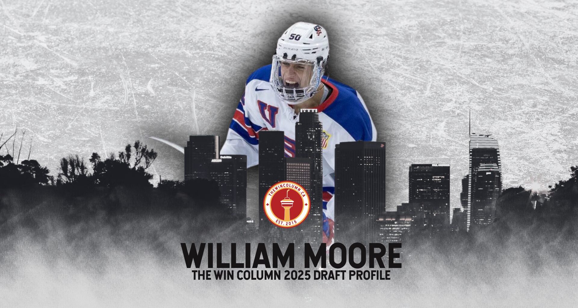 William Moore 2025 NHL Draft Profile