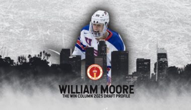 William Moore 2025 NHL Draft Profile