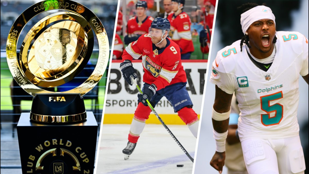 Inter Miami begins Club World Cup play, Panthers’ Bennett makes NHL playoff history, Jalen Ramsey trade talk – NBC 6 South Florida