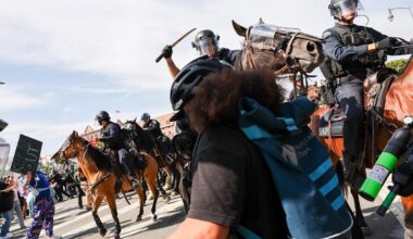 ‘No Kings’ Rallies Draw Massive Crowds in US as Clashes Hit LA