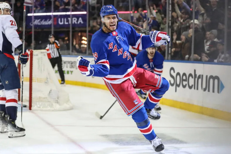 NHL: Washington Capitals at New York Rangers