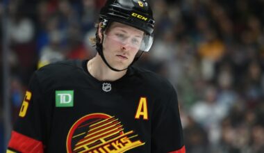 Vancouver Canucks Receive Some Unfortunate News About Brock Boeser