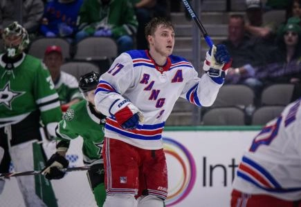 Jesper Fast with the Rangers Jesper Fast with the Rangers