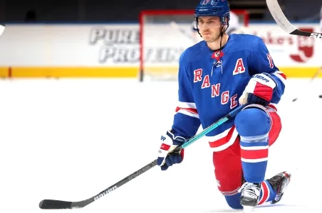 Jesper Fast with the Rangers