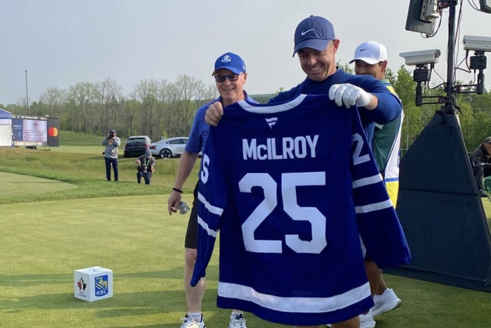 Golf Legend Rory McIlroy Drops Memorable One-Liner About the Maple Leafs