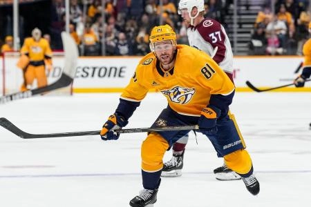 Nashville Predators forward Jonathan Marchessault. Nashville Predators forward Jonathan Marchessault.