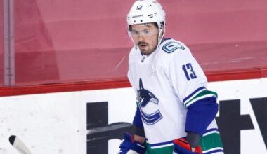 Former Vancouver Canucks Forward Finds New Home, Signing Contract Overseas