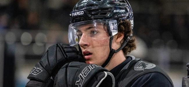 Mason West is a towering center that should be on the Leafs' radar at the entry draft