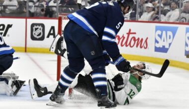 Stars look to knock out Jets in Game 6, not let Hellebuyck have another shot at home - Winnipeg