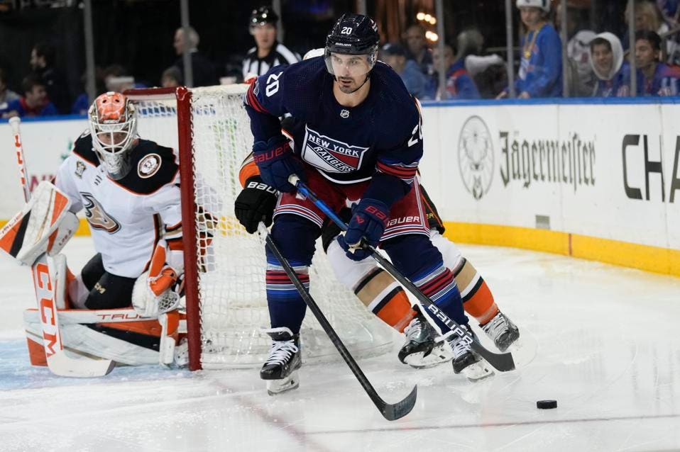 New York Rangers and the Anaheim Ducks officially combine for a trade