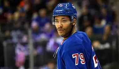 NHL Insider Links New York Rangers RFA Defenseman to shocking Division Rivals