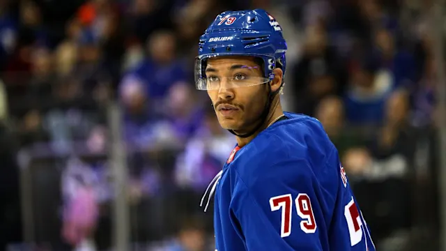 NHL Insider Links New York Rangers RFA Defenseman to shocking Division Rivals