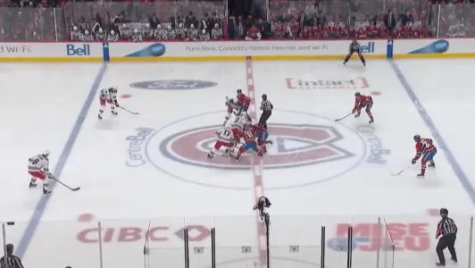 Montreal Vs New York on Bell Centre ice