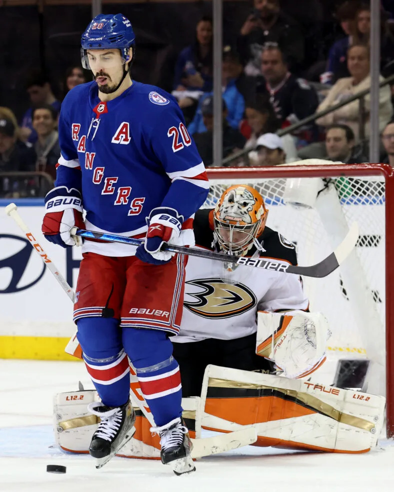 NHL: Anaheim Ducks at New York Rangers