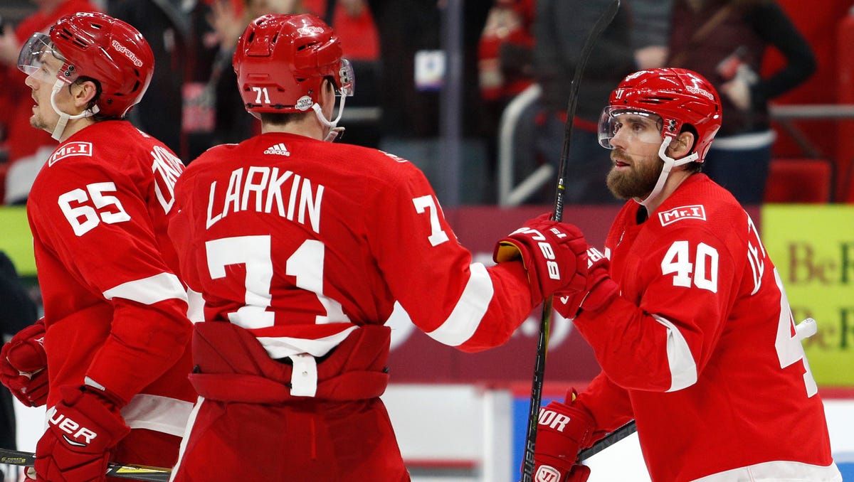 Who are the top 10 captains in Detroit Red Wings franchise history?