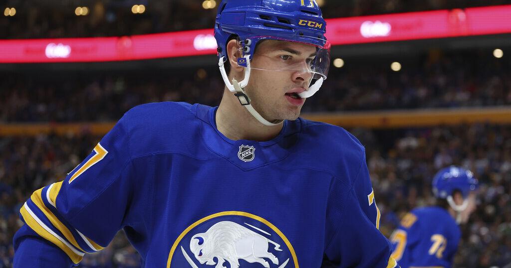 Peterka trade leaves a big hole in Sabres' lineup |