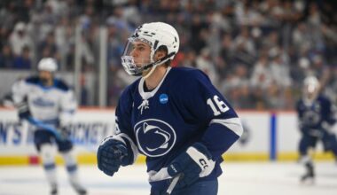 Former Penn State men’s hockey forward Dylan Lugris signs overseas | Penn State Men's Hockey News