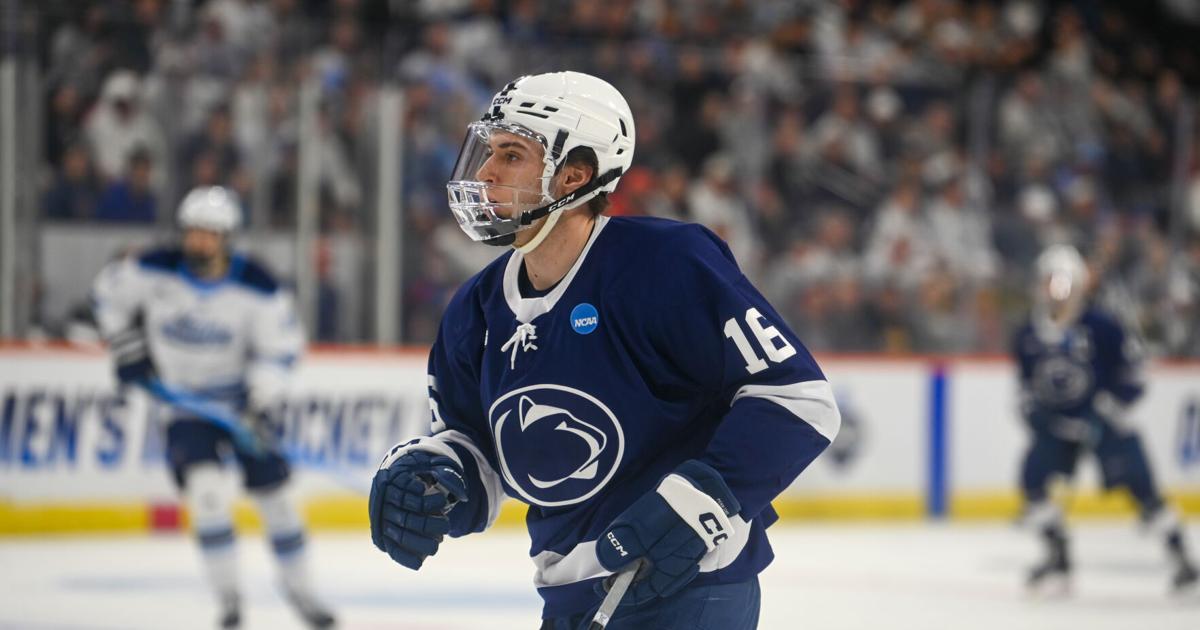 Former Penn State men’s hockey forward Dylan Lugris signs overseas | Penn State Men's Hockey News