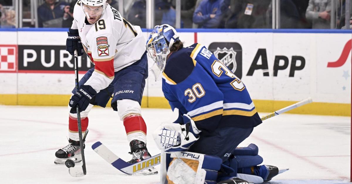 It began in St. Louis for Florida Panthers' Matthew Tkachuk