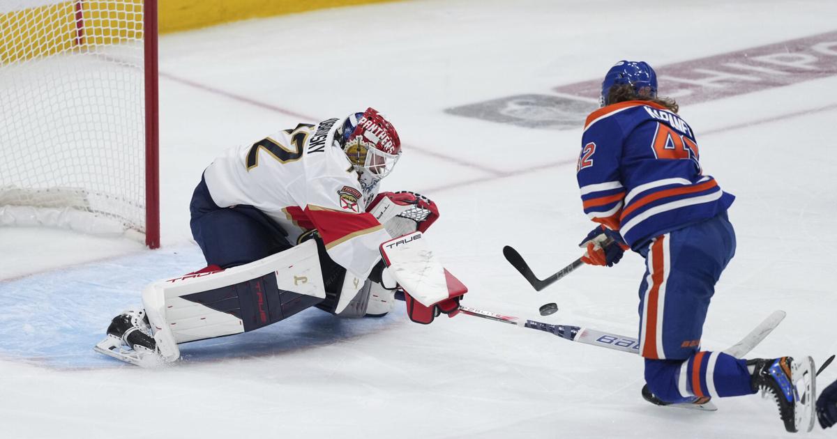 Panthers endure uncharacteristic playoff collapse in losing Game 1 of Cup Final to Oilers | Associated Press