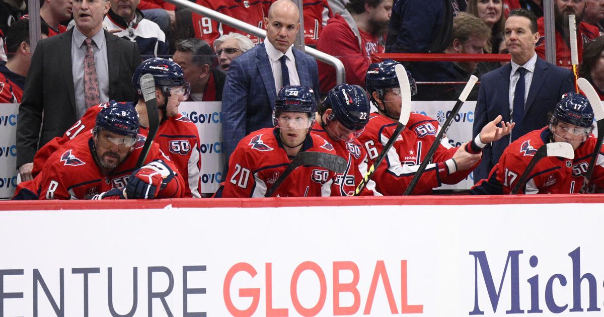 Washington Capitals' Spencer Carbery wins the Jack Adams Award as NHL coach of the year | Sports