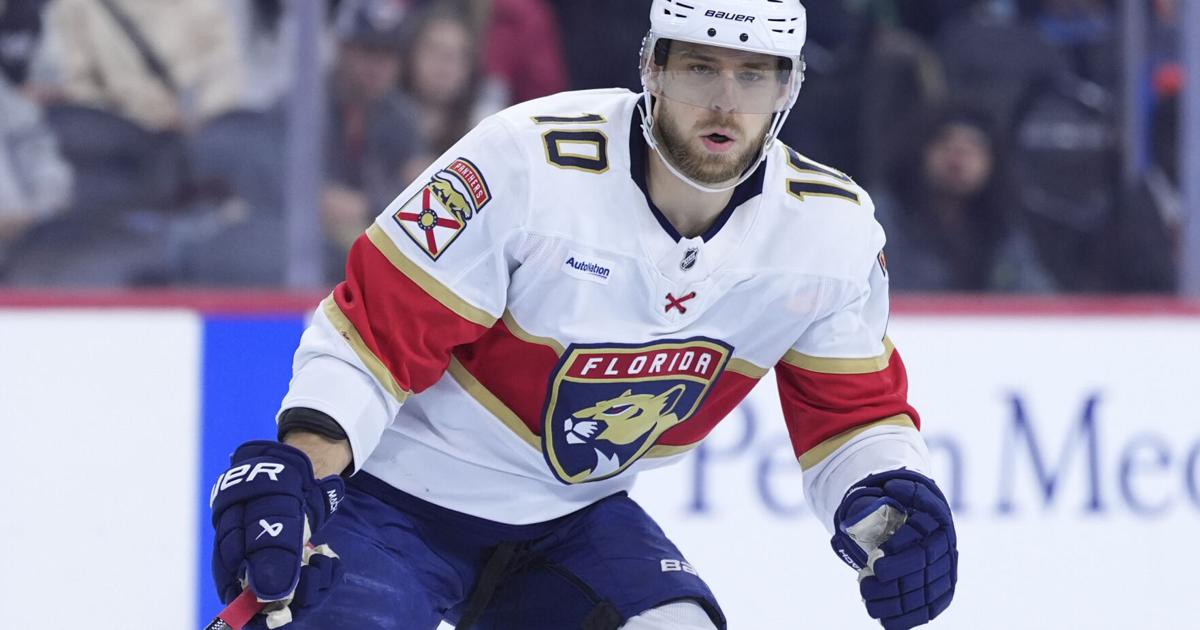A.J. Greer makes his Stanley Cup Final debut for the Florida Panthers in Game 3 | National Sports