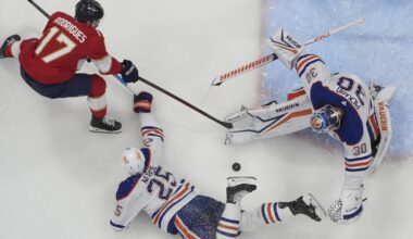 Panthers move to the verge of 2nd straight Stanley Cup title by beating the Oilers 5-2 in Game 5 | National Sports