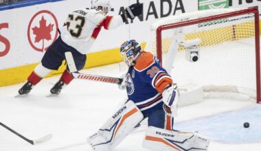Getting better with age, Marchand scores twice in the Panthers' Game 5 win over the Oilers | National Sports
