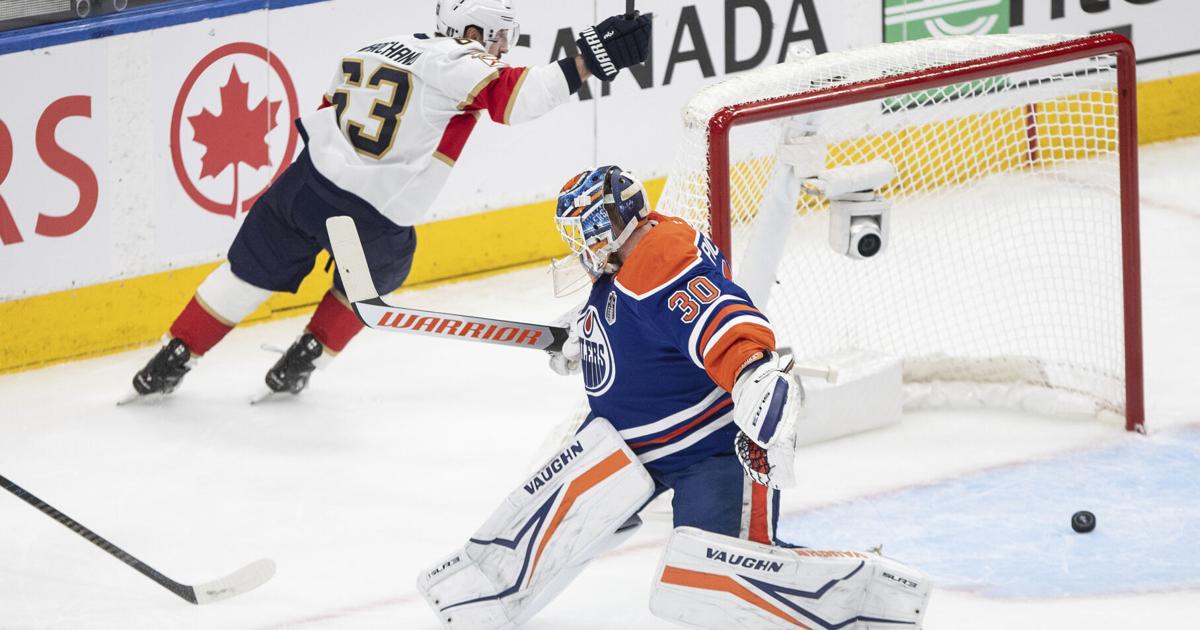 Getting better with age, Marchand scores twice in the Panthers' Game 5 win over the Oilers | National Sports