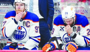 McDavid, Oilers suffer 2nd straight Stanley Cup Final loss at Florida | Sports