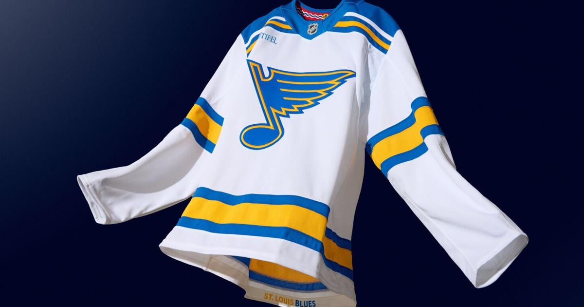 St. Louis Blues unveil new uniforms, logo