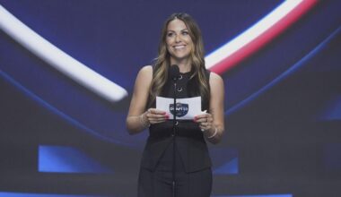 Emotional tribute to 'Johnny Hockey' as Meredith Gaudreau announces Blue Jackets' 1st-round picks | National Sports