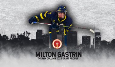 Milton Gastrin 2025 NHL Draft Profile