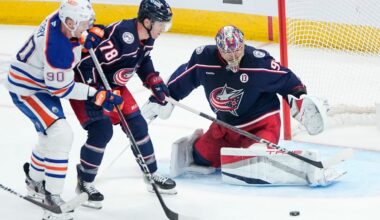 Columbus Blue Jackets' Elvis Merzlikins makes Latvian Olympic team