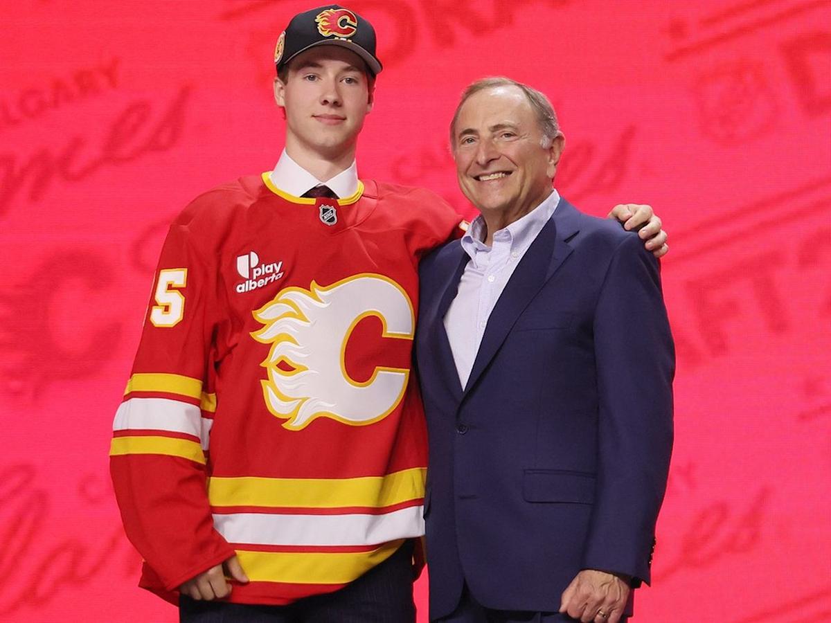 Flames take lightning-quick Potter with 32nd overall pick