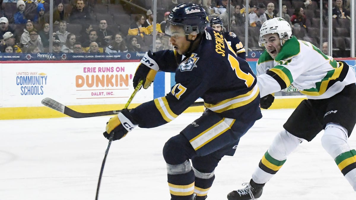 New York Rangers draft Erie Otters forward Malcolm Spence