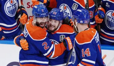 Draisaitl scores in OT, Oilers take Game 1 of Cup final