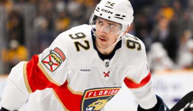 Tomas Nosek penalty in OT vs Oilers costly: Panthers rally behind him