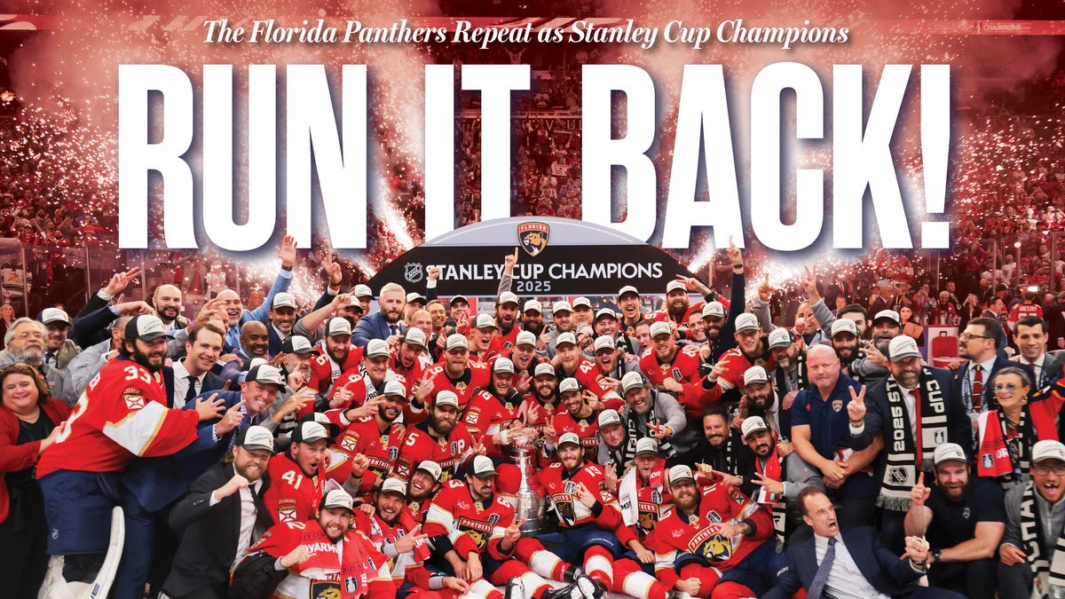 Commemorate Florida Panthers' back-to-back Cups with our hardcover book