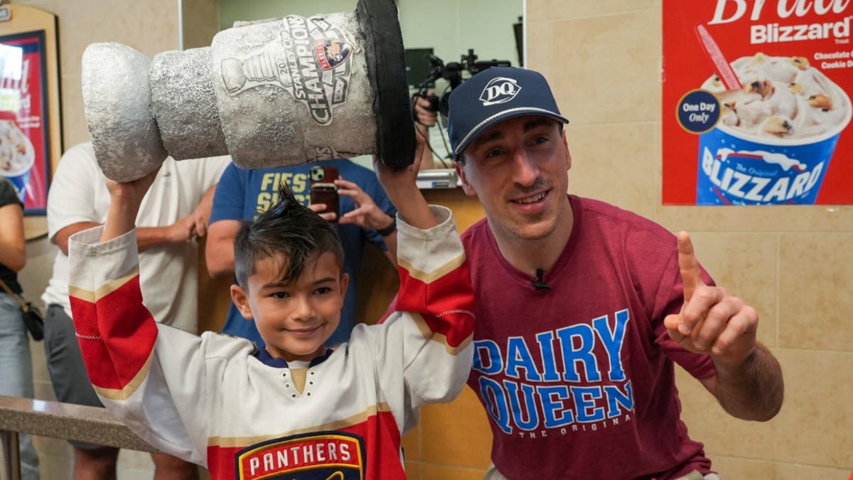 Marchand serves Dairy Queen after Cup win; Toews joins Jets