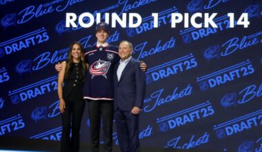 Columbus Blue Jackets select defenseman Jackson Smith 14th overall
